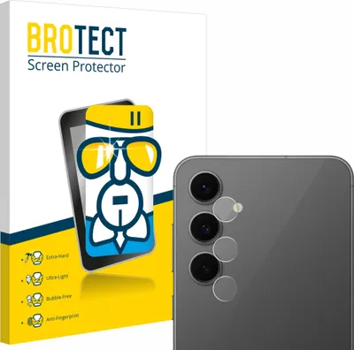 Produktbild von BROTECT Schutzglas für Samsung Galaxy S24 FE (NUR Kameraschutz) Schutzfolie Panzer Folie Glas Display Schutz klar