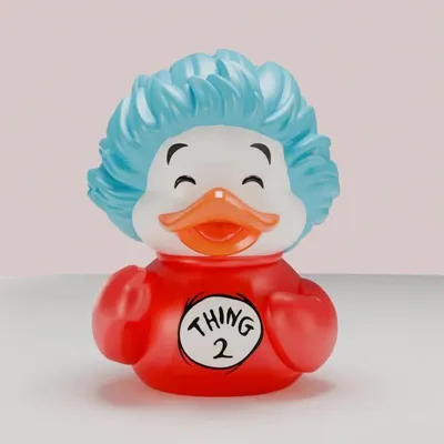Image de Le chat au chapeau Tubbz - Figurine en PVC Thing 2 - 1ère édition - 10 cm