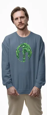 Produktbild von D&B Design Uni Pullover SWMO00047 Rick And Morty IndigoBlau-Größe S