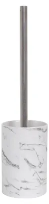 Produktbild von Bad Serie Toscana WC Bürste aus Keramik Marmor Weiß