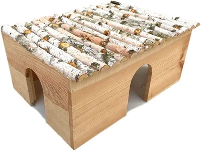 Produktbild von Ollesch Nagerhaus Hagar Holz 60 x 40 x 27 cm natur