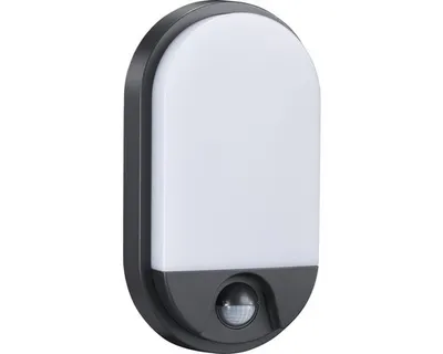 Obrázek produktu pro LED venkovní nástěnné svítidlo Darja IP54 10 W 800 lm 4000 K šedé se senzorem pohybu
