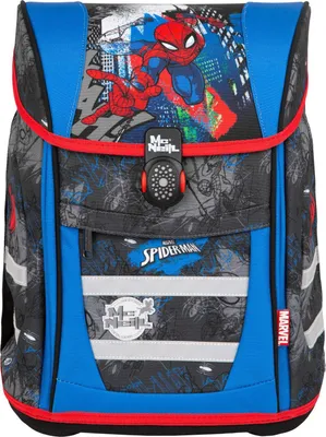 Produktbild von McNeill Schulranzen-Set TENERIS 4-teilig Marvel Spider Man