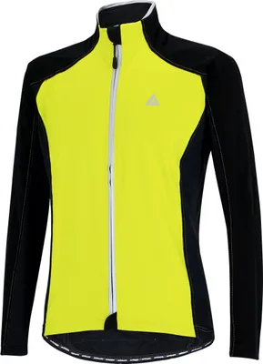 Produktbild von Airtracks Herren Thermo Fahrradjacke Comfort Line L schwarz-neon / Radjacke für klate Touren Herbs-Winter