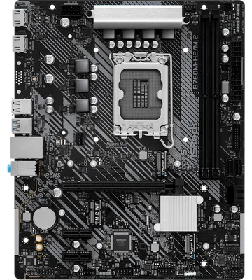 Produktbild von ASRock B760M-H/M.2 - Motherboard - micro ATX - LGA1700-Sockel - B760 Chipsatz - USB-C 3.2 Gen 1, USB 3.2 Gen 1 - Gigabit LAN - Onboard-Grafik (CPU erforderlich)