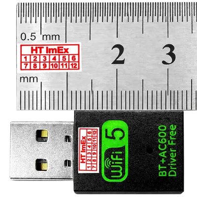 Produktbild von AC600 USB WiFi 5 Adapter Dual Band 2.4GHz / 5GHz WLAN Stick with Bluetooth 4.2 2-in-1