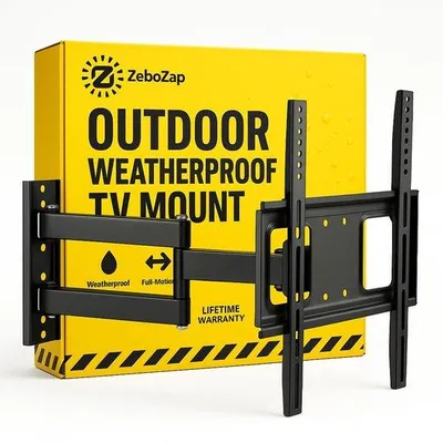 Produktbild von Wetterfeste TV-Halterung für Außen, bis 70 Zoll, für Terrasse