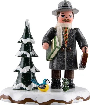 Zdjęcie produktu dla Hubrig sztuka ludowa "Winterkinder - BürgeRäuchermanneister 8cm