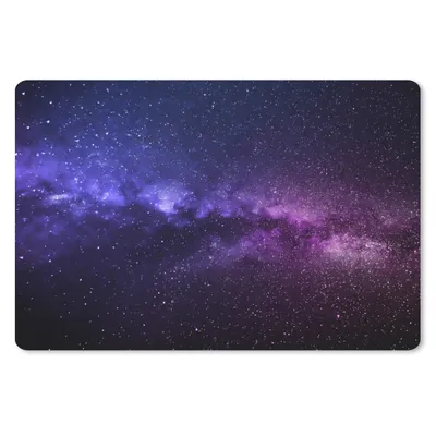 Produktbild von MuchoWow® Schreibtischunterlage Sternenhimmel - Nacht - Weltraum 60x40 cm - XXL Mauspad - Großes Mauspad