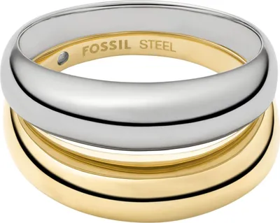 Produktbild von Fingerringen   Mehrfach Fossil Mehrfarbig 16  Kollektion Ellis - frau