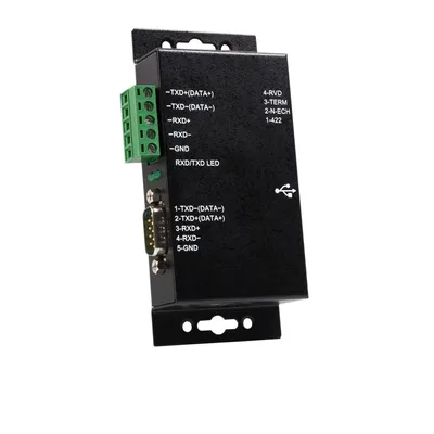 Produktbild von StarTech.com USB 2.0 auf Seriell Adapter - USB zu RS422 / 485 Industrieller Schnittstellen-Konverter, USB B, RS-422/485, 1,8 m, Schwarz