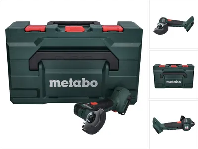 Produktbild von Metabo CC 18 LTX akumulatorowa szlifierka kątowa 18V 76 mm bezszczotkowa Solo + metaBOX ( 600349840 ) - bez akumulatora, bez ładowarki