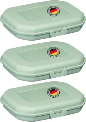 Produktbild von Westmark 3 Snack-boxen »Mini« 300 ml, mint-grün, 235122EM