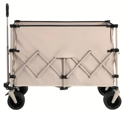 Produktbild von Bolderkar – Bollerwagen – Strandwagen – Faltbarer Wagen – Anhängerwagen – Tragfähigkeit: 99,79 kg