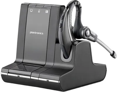 Produktbild von Plantronics DECT Headset Savi W730 USB Über-Ohr Ohrbügel Telefon schwarz - neu