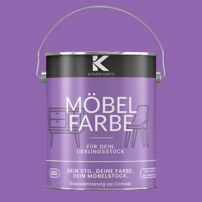 Produktbild von Kenzopaints 2,5Liter Möbelfarbe Möbellack - Blütendämmerung von Cornwall