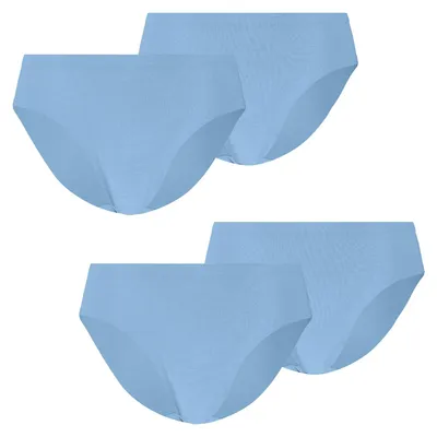 Produktbild von 4er Pack PUMA Damen Slips Invisible Ultra Soft Baumwolle Briefs