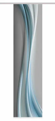 Produktbild von 84070 ELANIA Schiebegardine aus recyceltem Polyester, halbtransparent
