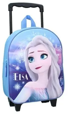 Immagine prodotto di Zaino trolley per bambini con ruote e tracolla removibile