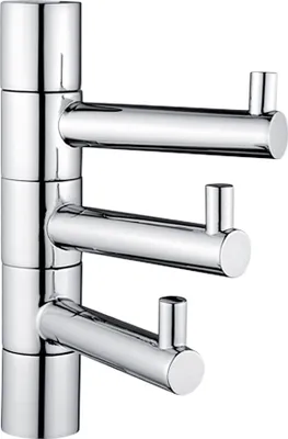 Produktbild von Nimco Bormo - Dreifachhaken, drehbar, Chrom BR 11099-3-26