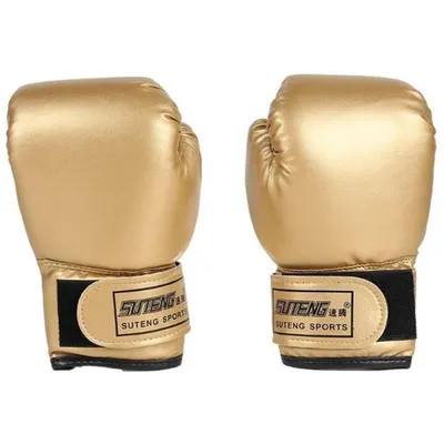 Produktbild von Boxhandschuhe für Boxen & Kickboxen, Unisex, Gold