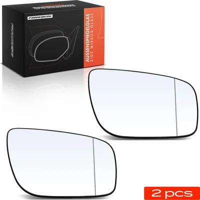 Produktbild von Frankberg 2x Spiegelglas Außenspiegel Vorne Rechts für Mercedes-Benz W211