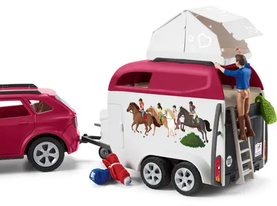 Obrázek produktu pro schleich HORSE CLUB 42535, Akční/dobrodružství, Camping, Horses, 5 rok/roky, Vícebarevný, Plast