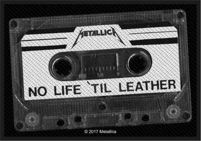 Produktbild von Metallica No Life 'Til Leather Aufnäher zum Aufnähen