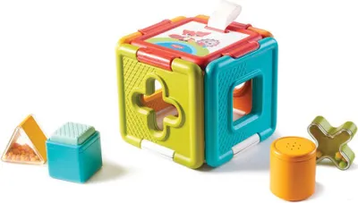Zdjęcie produktu dla Tiny Love 2 in 1 Shape Sorter & Puzzle, 0,5 lat(a), Plastik, Wielobarwny