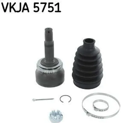 Produktbild von SKF Gelenksatz Antriebswelle für HYUNDAI GETZ (TB) VKJA 5751