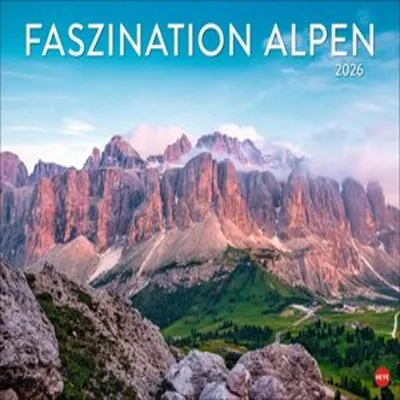 Produktbild von Faszination Alpen Posterkalender 2026