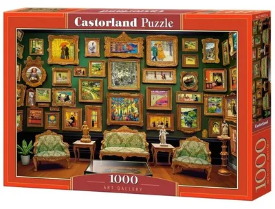 Productafbeelding van Castorland Puzzel Kunstgalerie - 1000-delige kunstpuzzel