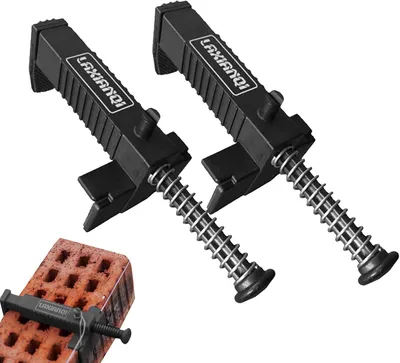 Produktbild von Ziegelauskleidungsabzieher – 2/5 Pack Maurerwerkzeug, Nivelliermessung
