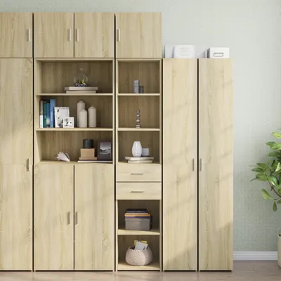 Produktbild von Möbel Hochschrank Schmal Sonoma-Eiche 40x42,5x225 cm Holzwerkstoff - Kommoden 3281275