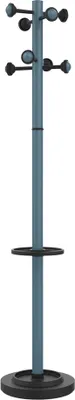 Produktbild von Unilux Accueil, Bodenstehend, Stahl, 8 Haken, Blau, Kunststoff, 40 kg
