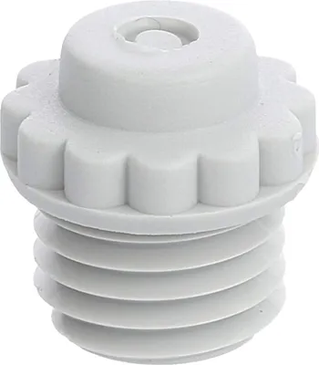 Obrázok produktu pre WISKA Uzavretý šesťhranný nippel M12x1,5 WN-M12 Elastický plast Dĺžka závitu 10,0 mm – 1 kus