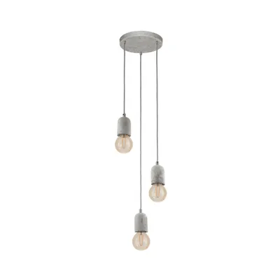 Produktbild von EGLO Silvares, Flexible Halterung, Grau, Grau, Stahl, Drinnen, I