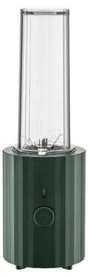 Stabmixer, 380 W, grün, mit Behälter und Mini-Zerkleinerer