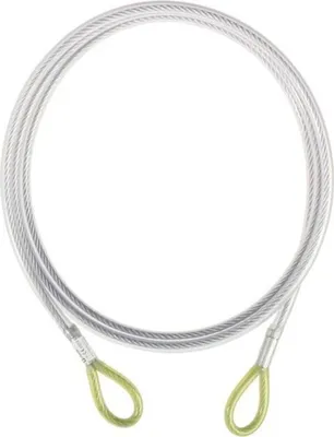 Anschlagmittel Steel Anchor "I" von singing rock; aus Stahl mit zwei Schlaufenenden; geeignet für Arbeitssicherheit.