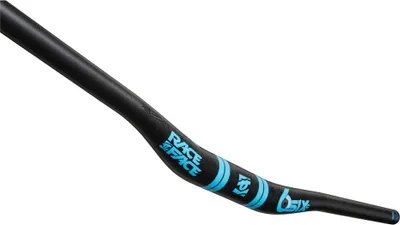 Produktbild von Race Face SixC Carbon Riser Lenker, 35.0, 820x20mm, blau/schwarz - leichter C...