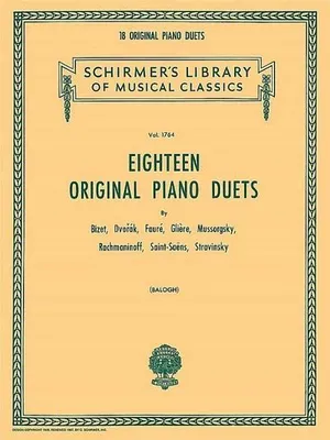 Image de 18 Original Piano Duets