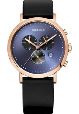 Zdjęcie produktu dla Bering Classic Collection 10540-567 męski chronograf płaski i lekki