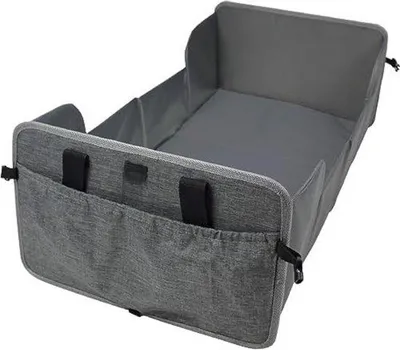 Produktbild von Famanu Reisebett Baby mit Matratze - Campingbett mit Bodenverhöher