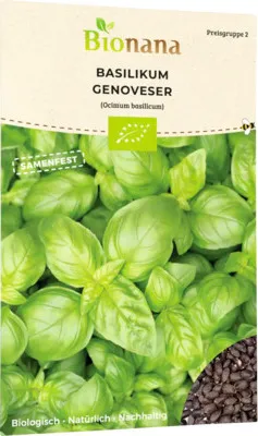 Produktbild von Basilikum Genoveser Kräutersamen