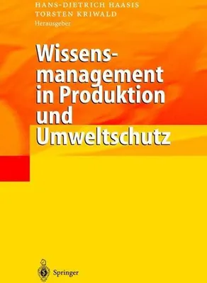 Obrázek produktu pro Wissensmanagement in Produktion und Umweltschutz