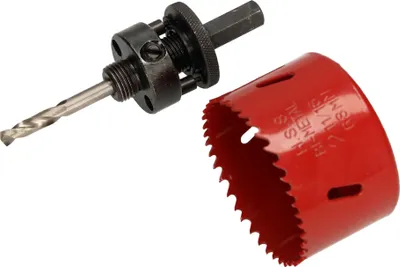 Produktbild von KOTARBAU Lochsäge 68 mm HSS mit Zentrierbohrer Lochfräse Bohrkrone Lochkreissäge Sägekranz für Metall, Edelstahl, Holz, Kunststoff