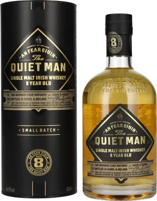 Produktbild von The Quiet Man AN FEAR CIUIN 8 Year Old Single Malt Irish Whiskey 40% Vol. 0,7l in Geschenkbox