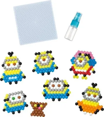 Immagine prodotto di Aquabeads Minions 2 Set di perline, 530 pezzi, set fai da te per creare personaggi Minions, dai 4 anni in su