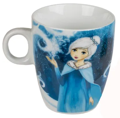 Produktbild von Kindertasse 180ml mit 4 Motiven zur Wahl Eisprinzessin Kindertasse
