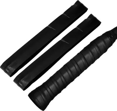 Produktbild von 2 Stück Tennisschläger-Griffband, Tennisschläger-Übergriffband, rutschfestes absorbierendes Griffband, Schläger-Übergriffband, Schwarz